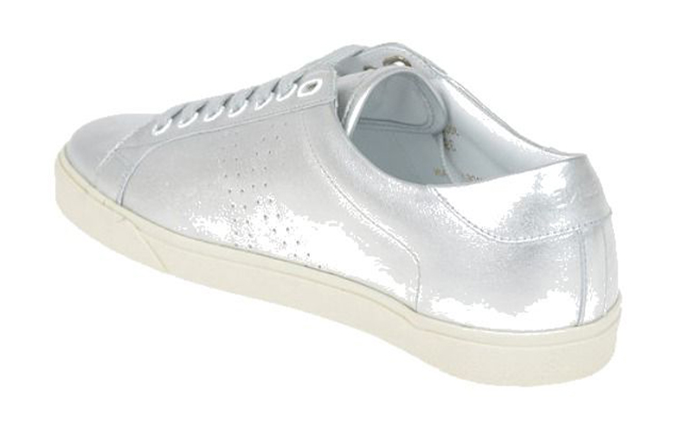 (W) CELINE Fashion Sneaker 'Metallic Silver Calfskin' 圖 3