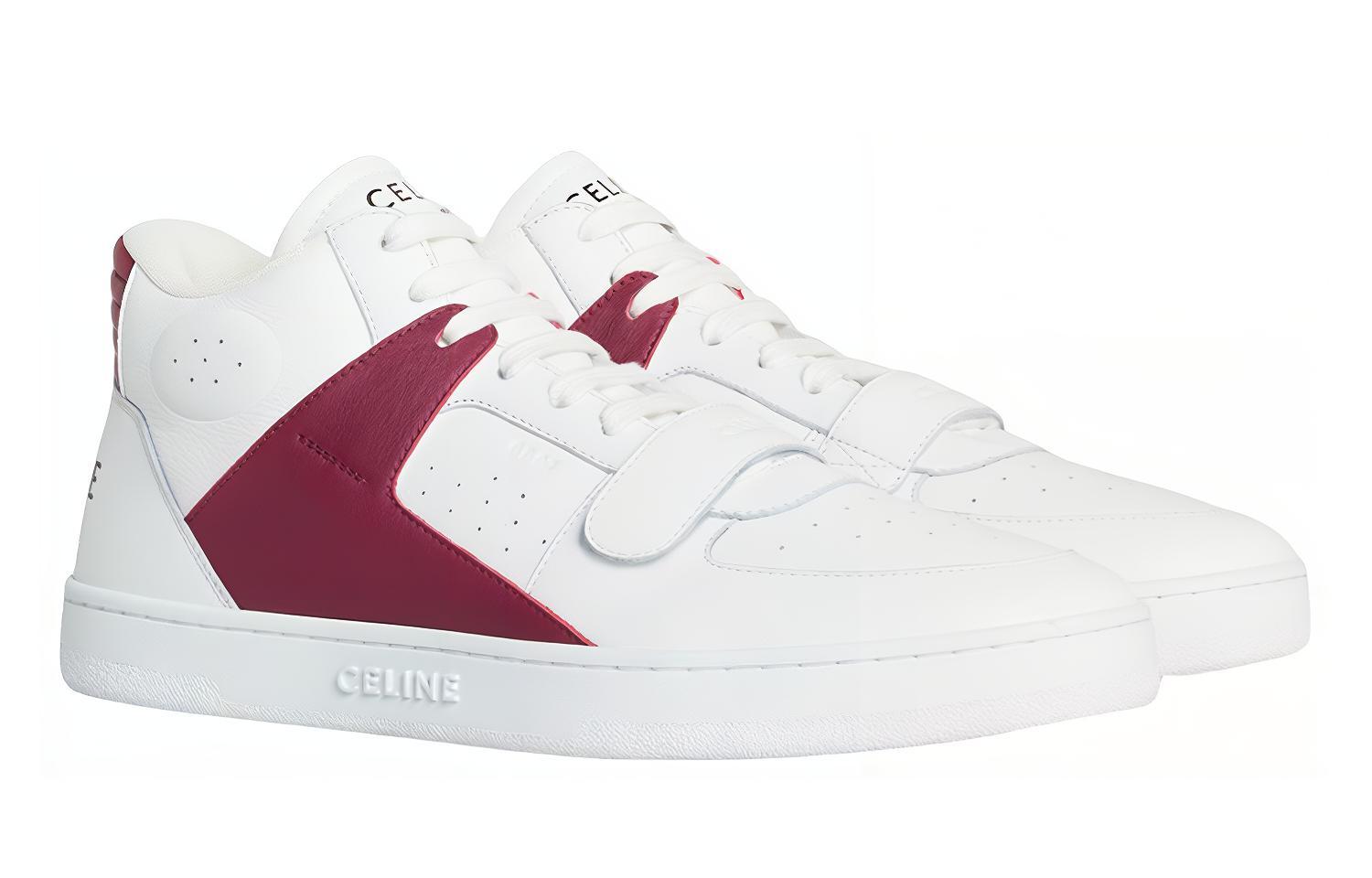 (W) CELINE Fashion Sneaker 'White Leather' 圖 2