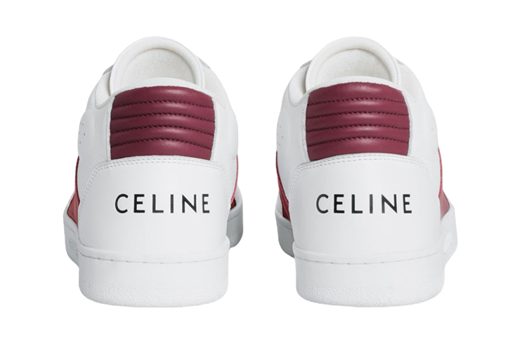(W) CELINE Fashion Sneaker 'White Leather' 圖 3