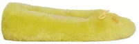Order (W) CELINE Kasut Flat Lace-up 'Yellow Wool' 347333664C.11YE