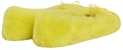 (W) CELINE Kasut Flat Lace-up 'Yellow Wool' 347333664C.11YE