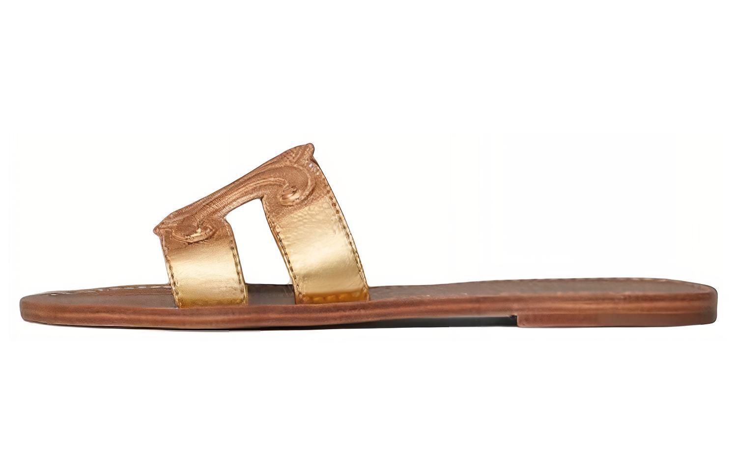 (Women) CELINE Flat Sandal 'Brown Calfskin' 352413093C.35OR