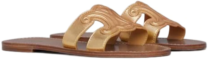 Order (W) CELINE Sandalo Basso ''Pelle di Vitello Marrone'' 352413093C.35OR