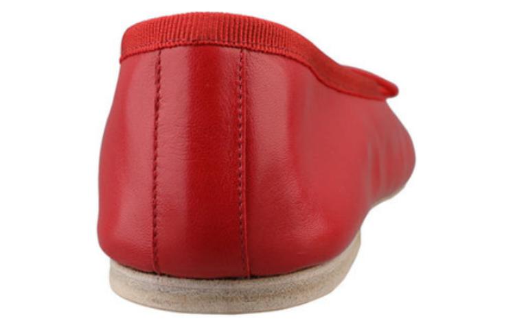 (W) CELINE Flat Shoes 'Red Pearl Lambskin' 圖 5