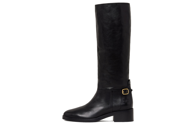 (W) CELINE Folco Boot 'Black Buckle'