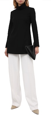 (W) CELINE FW21 Sweater Turtleneck Wol Hitam Pullover. 2B389844C-38NO Lookbook (W) CELINE FW21 Sweater Turtleneck Wol Hitam Pullover. 2B389844C-38NO