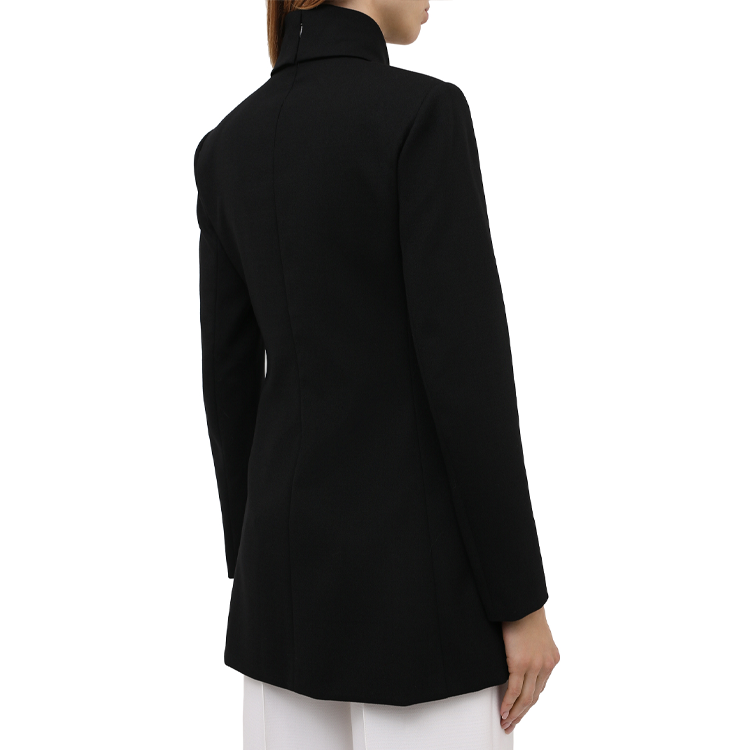 Purchase (W) CELINE FW21 Suéter de Lana Negra Cuello Alto Pullover. 2B389844C-38NO