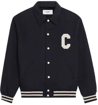 (Women) CELINE FW21 Double-Sided C Logo Goat Wool Hooded Jacket Midnight Black 2V35G6700-07MI Shop (Women) CELINE FW21 Double-Sided C Logo Goat Wool Hooded Jacket Midnight Black 2V35G6700-07MI