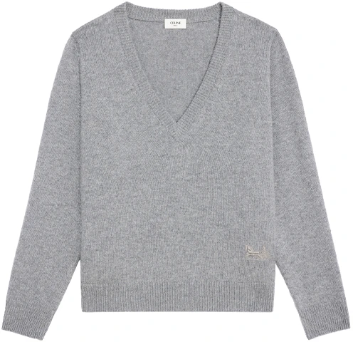women-celine-fw-21-grey-v-neck-wool-sweater-with-classic-carriage-embroidery-2-a11-k152-i-09-gr