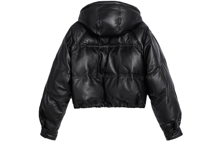 Lookbook (Women) CELINE FW21 Quilted Lambskin Jacket Black 2EA26978E-38NO