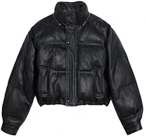 Shop (W) CELINE 2021秋冬黑色菱格羊皮外套 2EA26978E-38NO