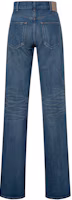 Order (W) CELINE 女裝深藍色水洗牛仔喇叭褲 FW21 2N269365M-07DU