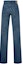 Order (Women) CELINE FW21 Washed Denim Flared Jeans Women’s Dark Blue 2N269365M-07DU