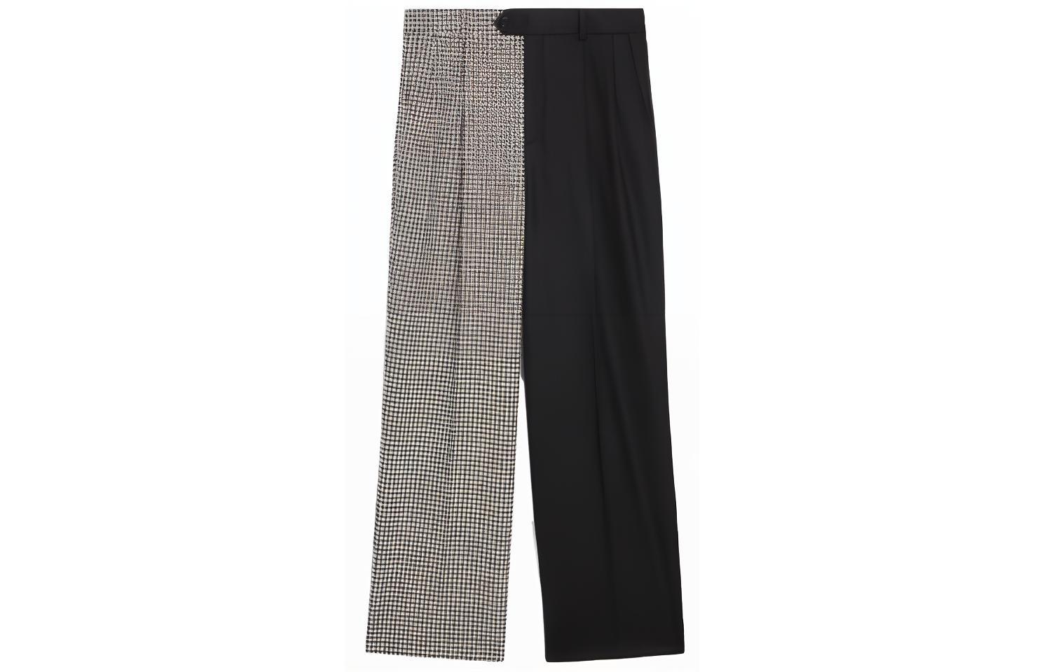 (Women) CELINE FW21 Wool Flannel Skate Pants Black 2P563389O-38CE