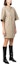 Purchase (Women) CELINE FW22 Beige Short-Sleeve Button-Up Dress with Multiple Pockets 2R29F204I-02BG