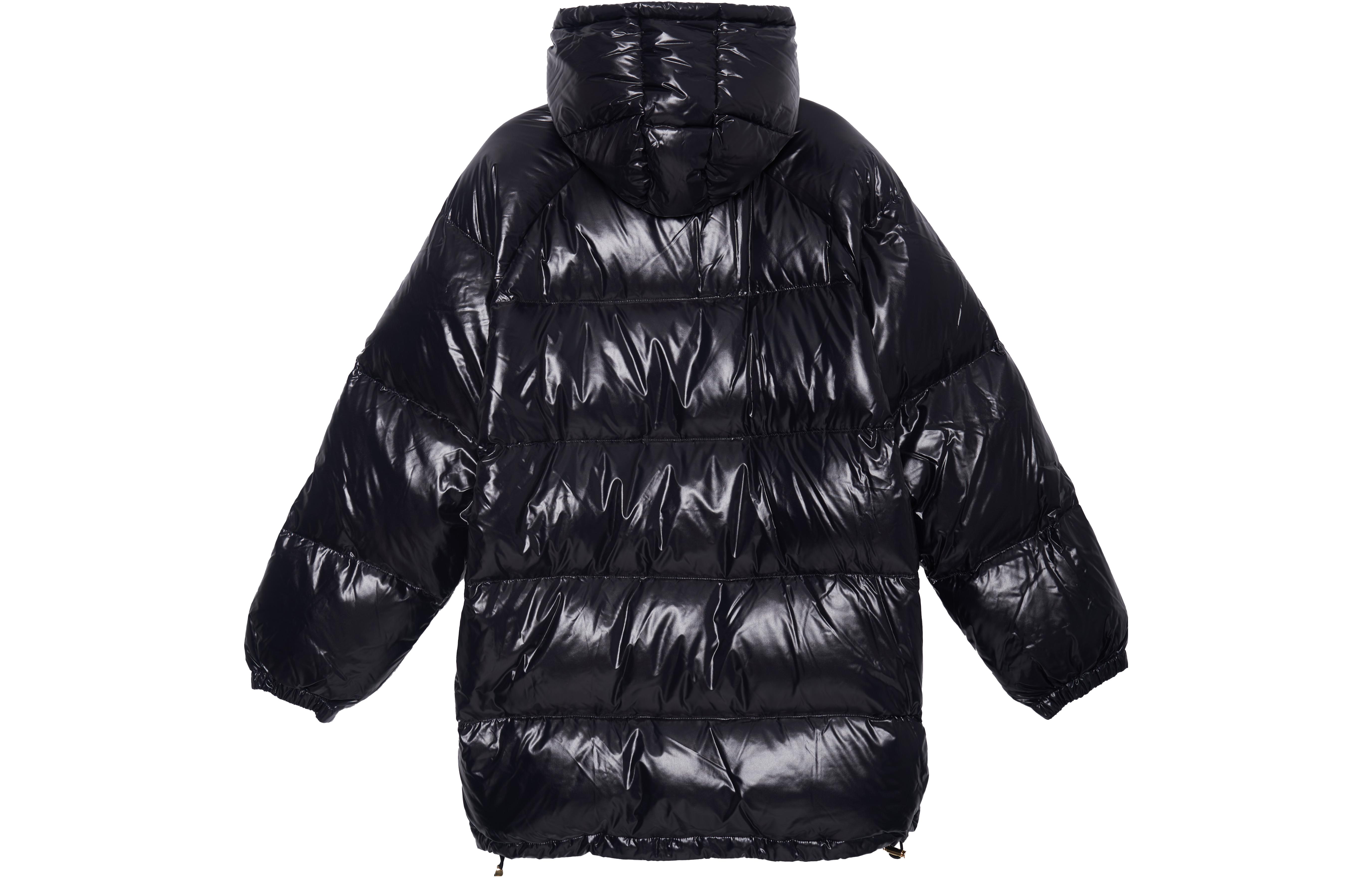 (Women) CELINE FW22  Black Solid Color Down Jacket with Hood 2W659595K-38NO 圖 3
