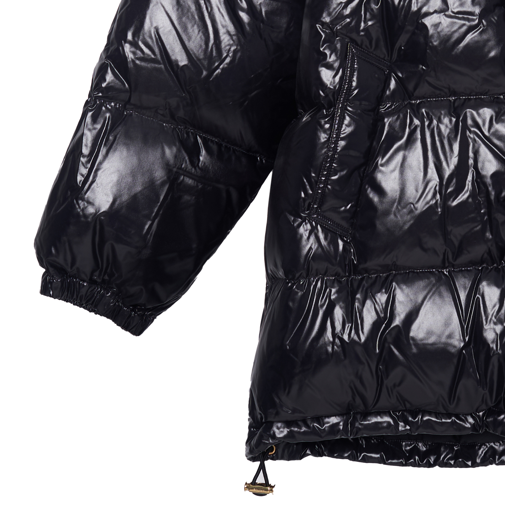 (Women) CELINE FW22  Black Solid Color Down Jacket with Hood 2W659595K-38NO 圖 6