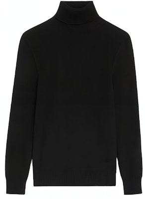 (Women) CELINE FW22 Black Turtleneck Knit Sweater Long Sleeve Pullover 2AE27317T-38NO Buy (Women) CELINE FW22 Black Turtleneck Knit Sweater Long Sleeve Pullover 2AE27317T-38NO