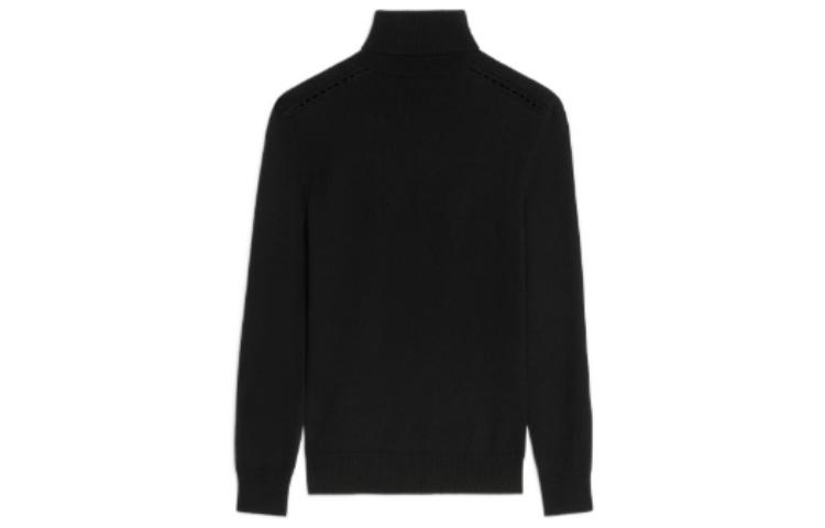 Lookbook (Women) CELINE FW22  Black Turtleneck Knit Sweater Long Sleeve Pullover 2AE27317T-38NO
