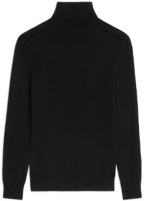 (Women) CELINE FW22 Black Turtleneck Knit Sweater Long Sleeve Pullover 2AE27317T-38NO Lookbook (Women) CELINE FW22 Black Turtleneck Knit Sweater Long Sleeve Pullover 2AE27317T-38NO