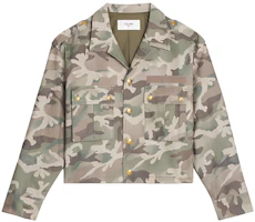 (Women) CELINE FW22 Camouflage Cotton Short Jacket. 2W885161U-31CI (Women) CELINE FW22 Camouflage Cotton Short Jacket. 2W885161U-31CI