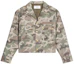 Buy (Women) CELINE FW22 Camouflage Cotton Short Jacket. 2W885161U-31CI