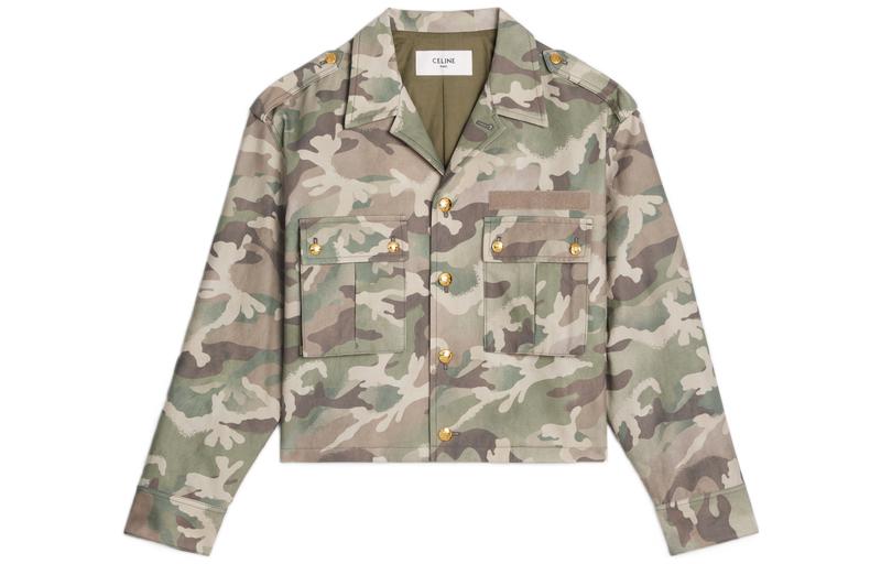 (Women) CELINE FW22  Camouflage Cotton Short Jacket. 2W885161U-31CI 圖 2