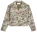 Order (Women) CELINE FW22 Camouflage Cotton Short Jacket. 2W885161U-31CI