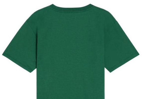 (W) CELINE FW22 Kaos Oversized Katun Hijau dengan Logo Cetak. 2X764671Q-30IW Purchase (W) CELINE FW22 Kaos Oversized Katun Hijau dengan Logo Cetak. 2X764671Q-30IW