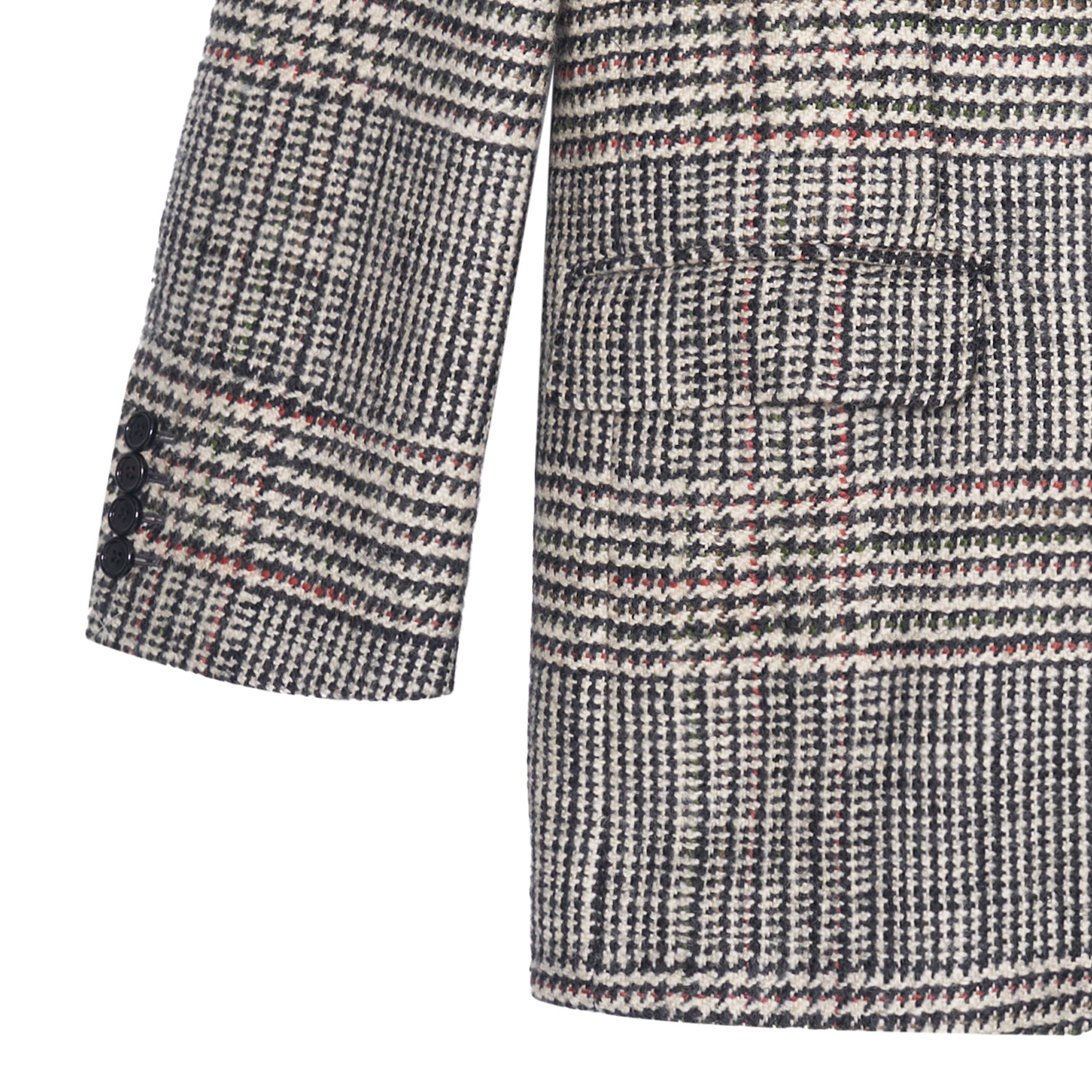 (Women) CELINE FW22  Grey Plaid Single-Breasted Loose Blazer Jacket. 2V71K433S-39NL 圖 5