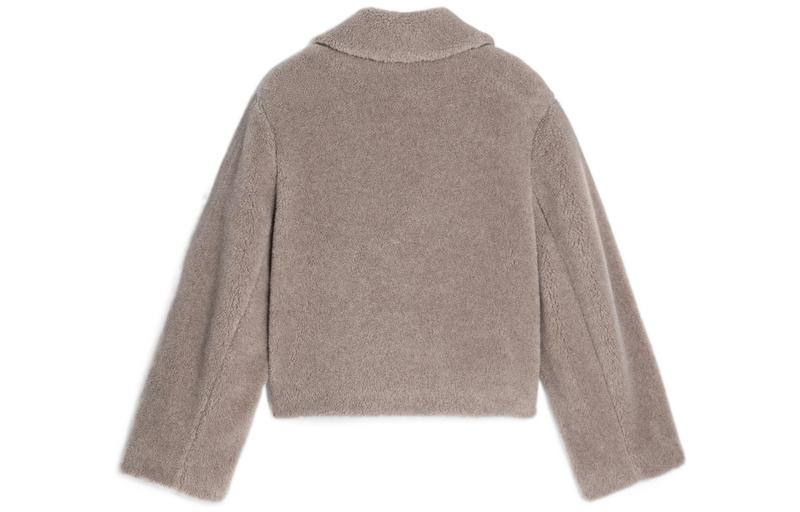 (Women) CELINE FW22  Grey Short Loose Fit Collared Jacket 2M825426T-18TP 圖 3