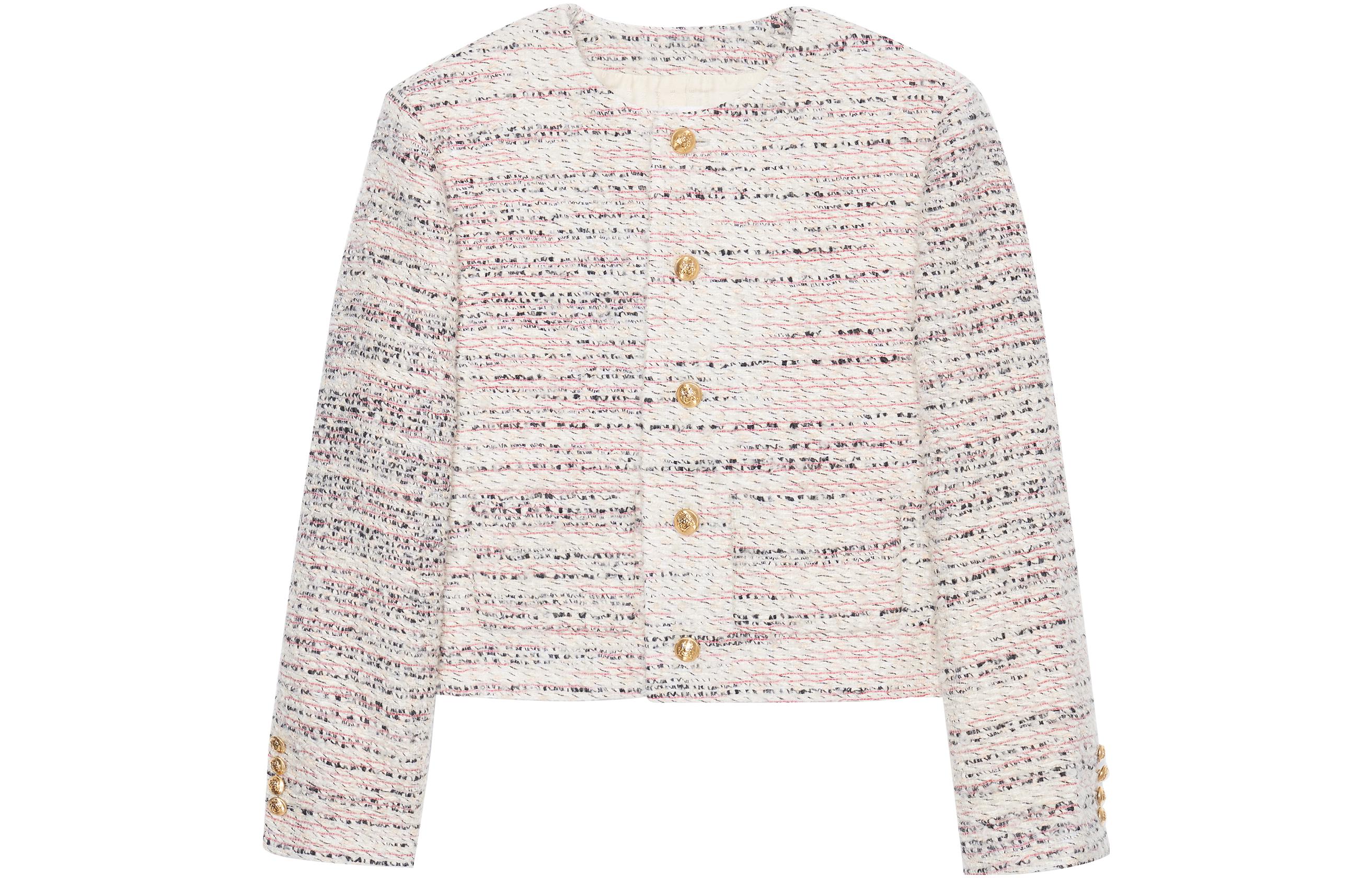 (Women) CELINE FW22  Handmade Knit Hunting Jacket Multicolor. 2V83I389T-60EM