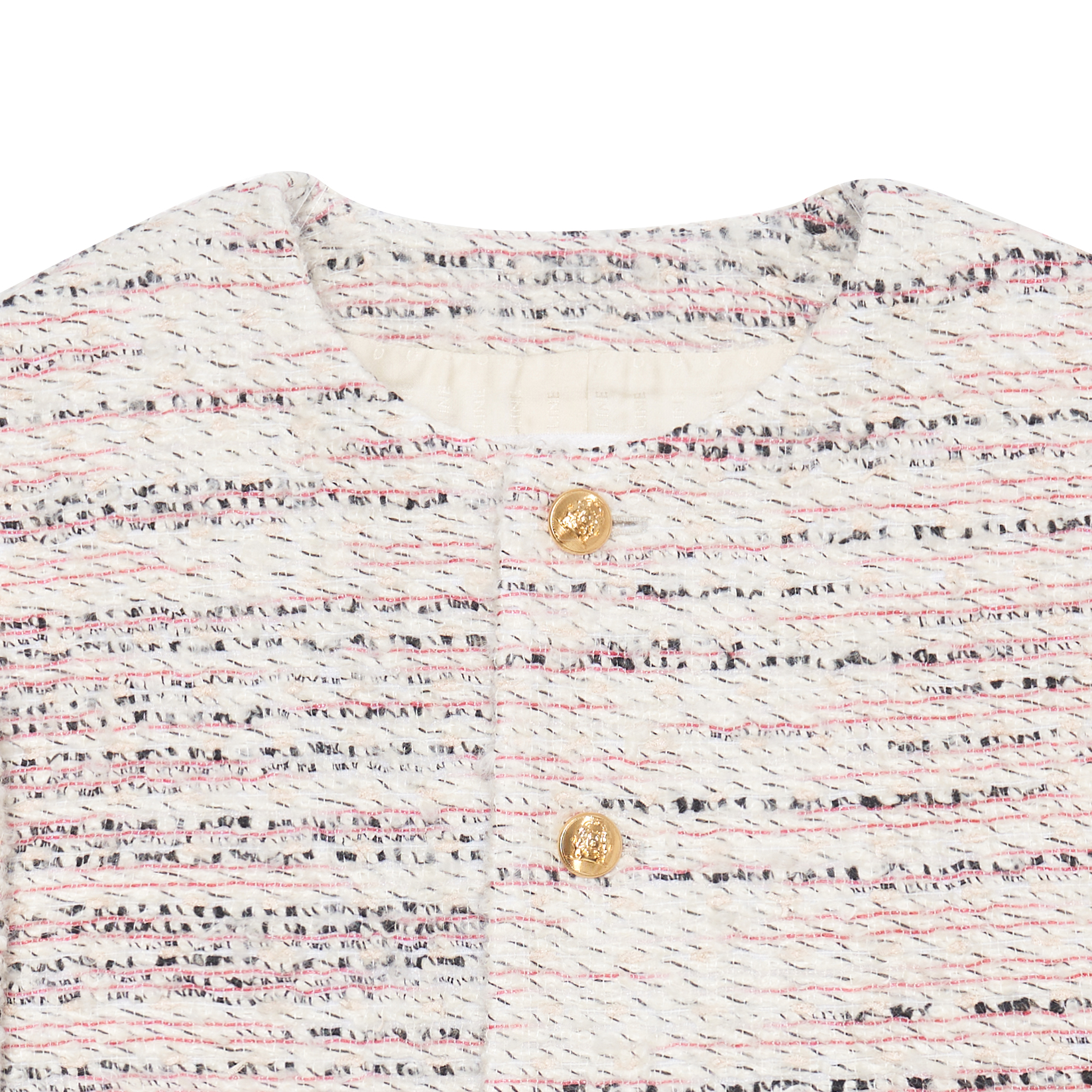 Details for (W) CELINE FW22 Jaket Rajut Handmade Multicolor. 2V83I389T-60EM