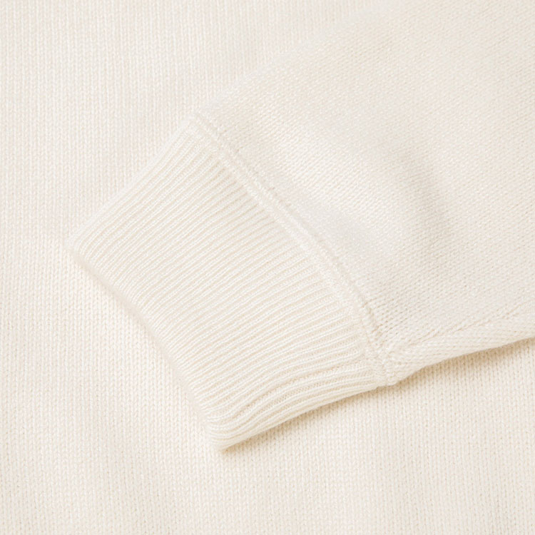 Purchase (Women) CELINE FW22  Letter Print Cropped Knit Sweater - Off White 2A11V402P-01OW