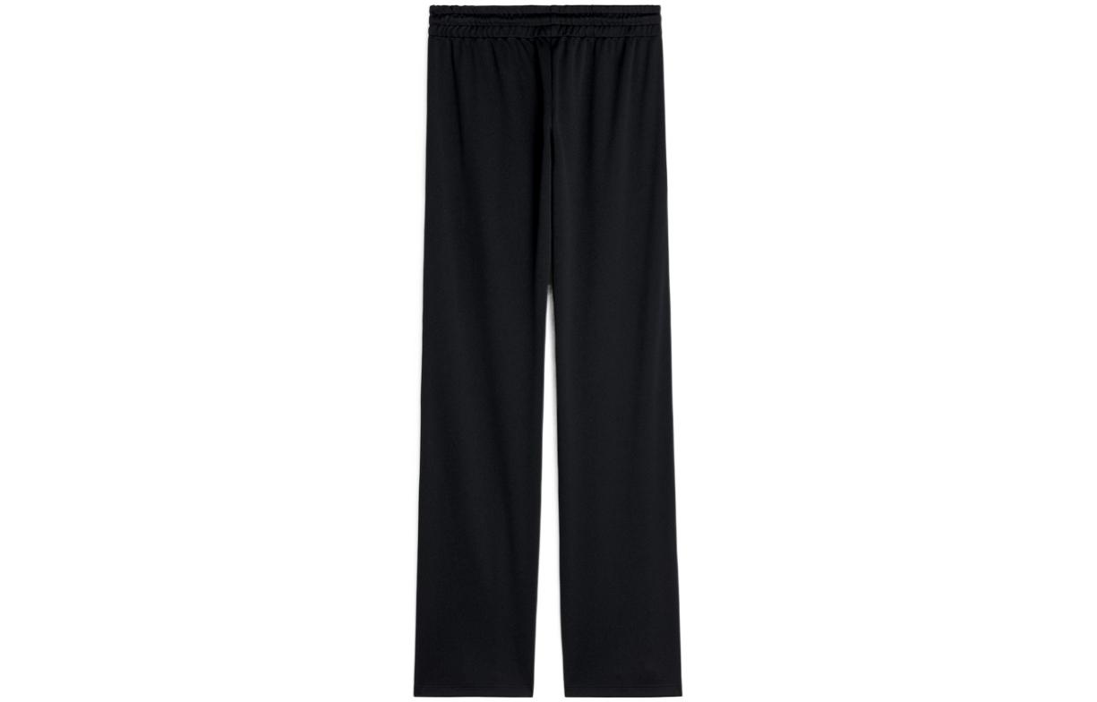 Lookbook (W) 셀린 FW22 로고 자수 니트 트랙 팬츠 블랙/레드. 2Z344121O-38BR