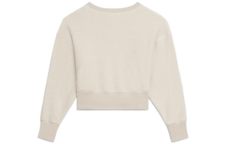 Lookbook (W) CELINE FW22 Pullover Sweatshirt Warna Vanilla Kapas Crewneck 2Y758953Q-01VA