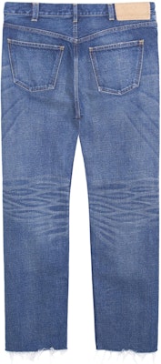 (Women) CELINE FW22 Straight-Leg Mid-Rise Blue Denim Jeans. 2N799365M-07DU Lookbook (Women) CELINE FW22 Straight-Leg Mid-Rise Blue Denim Jeans. 2N799365M-07DU