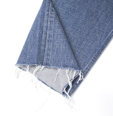 (Women) CELINE FW22 Straight-Leg Mid-Rise Blue Denim Jeans. 2N799365M-07DU Details for (Women) CELINE FW22 Straight-Leg Mid-Rise Blue Denim Jeans. 2N799365M-07DU