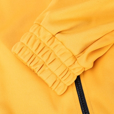 (Women) CELINE FW22 Yellow Striped Zip-Up Jacket with Stand Collar. 2Y831121O-11GX Purchase (Women) CELINE FW22 Yellow Striped Zip-Up Jacket with Stand Collar. 2Y831121O-11GX