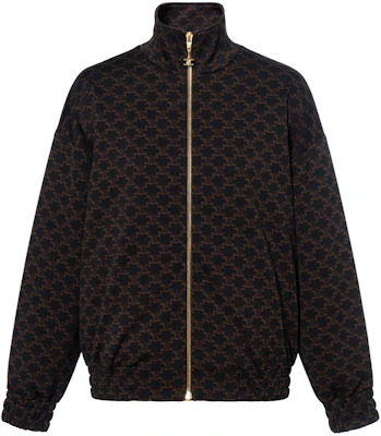 (W) Celine FW22 棕色格紋高領拉鍊外套 女款長袖上衣 2Y17A366T-39NM Buy (W) Celine FW22 棕色格紋高領拉鍊外套 女款長袖上衣 2Y17A366T-39NM