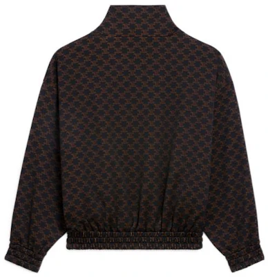 (W) Celine FW22 棕色格紋高領拉鍊外套 女款長袖上衣 2Y17A366T-39NM Lookbook (W) Celine FW22 棕色格紋高領拉鍊外套 女款長袖上衣 2Y17A366T-39NM