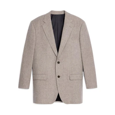 (Women) Celine FW22 Camel Single-Breasted Jacket with Classic Collar 2V72L277S-02AE