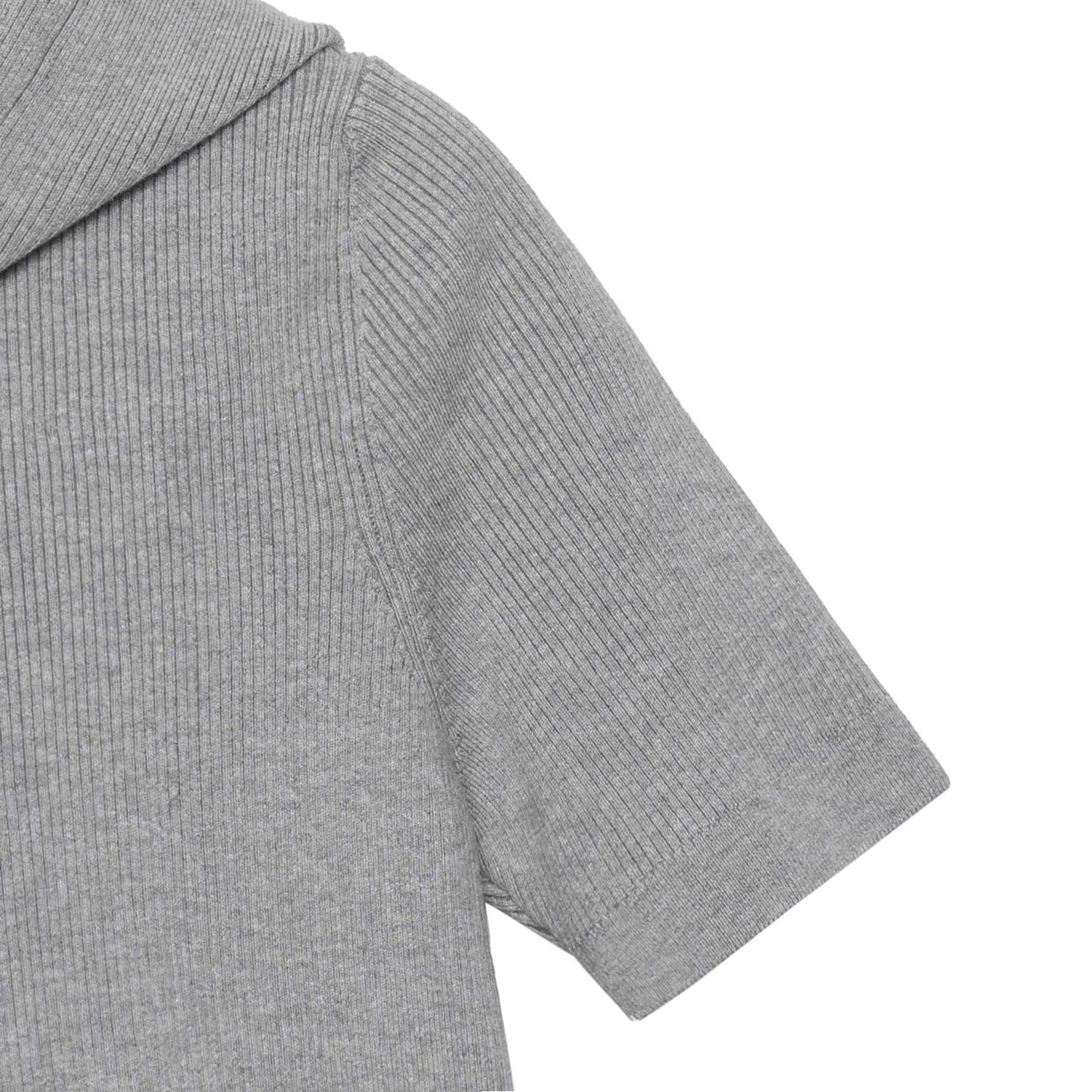 Purchase (Women) CELINE FW22 Colorblock Logo Knit Zip-Up Hoodie Women’s Grey. 2A27Z372N-10GO