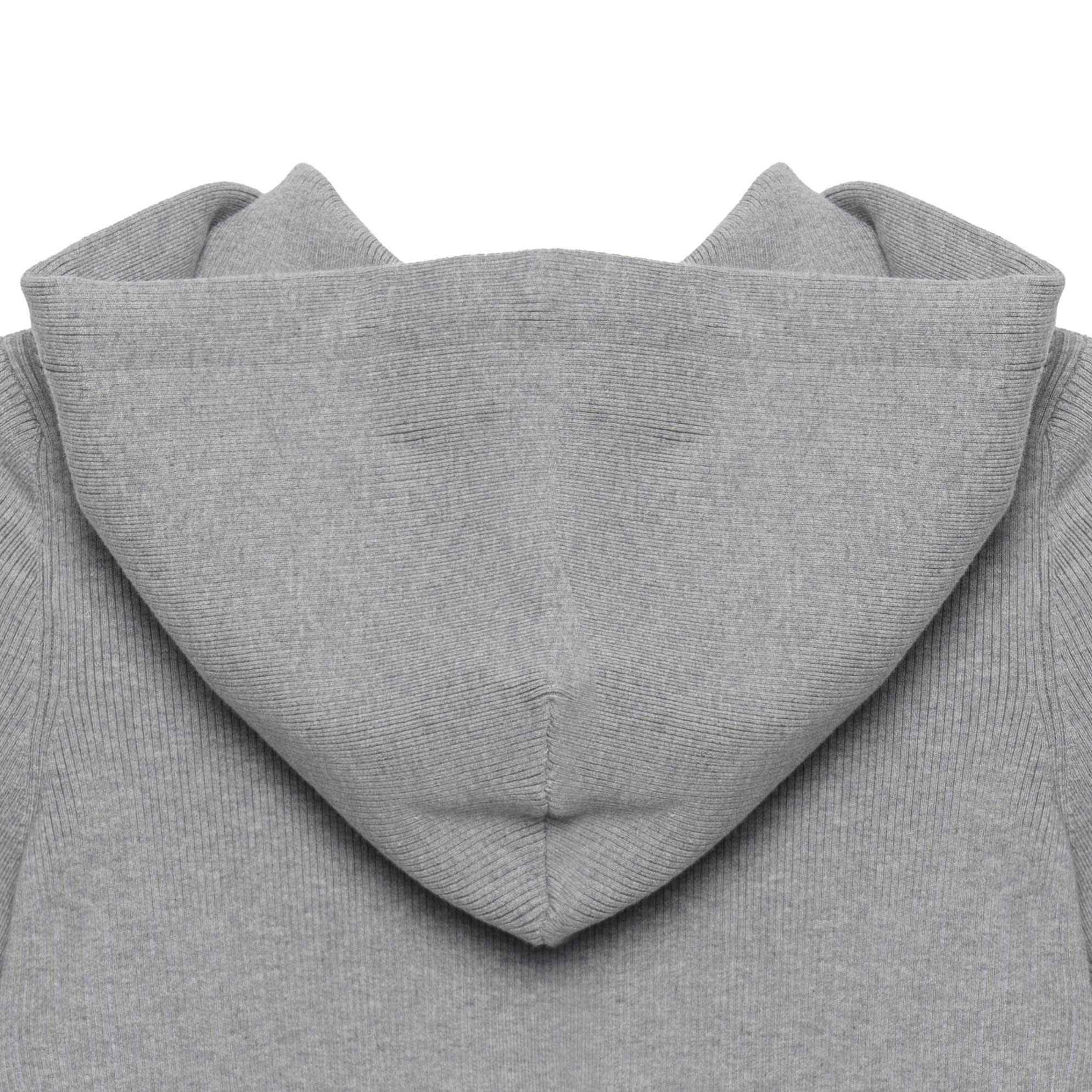 Details for (Women) CELINE FW22 Colorblock Logo Knit Zip-Up Hoodie Women’s Grey. 2A27Z372N-10GO