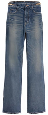 (Women) CELINE FW22 Jane Button Straight-Leg Mid-Rise Jeans Women Blue. 2N776365M-07DU Buy (Women) CELINE FW22 Jane Button Straight-Leg Mid-Rise Jeans Women Blue. 2N776365M-07DU
