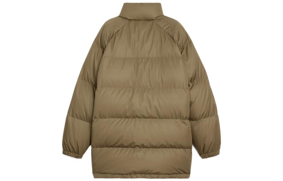 (Women) Celine FW22 Light Brown Logo Stand Collar Long Sleeve Jacket 2W660708N-17MC 圖 3