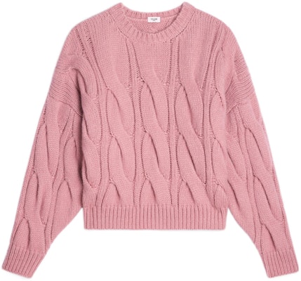 (W) CELINE 2022秋冬粉色粗线编织圆领毛衣. 2AF73086U-24PI Buy (W) CELINE 2022秋冬粉色粗线编织圆领毛衣. 2AF73086U-24PI