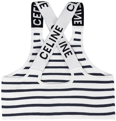 (Women) CELINE FW22 Striped Sleeveless Pullover Sports Bra Beige - 2AC86372N-01MA Buy (Women) CELINE FW22 Striped Sleeveless Pullover Sports Bra Beige - 2AC86372N-01MA