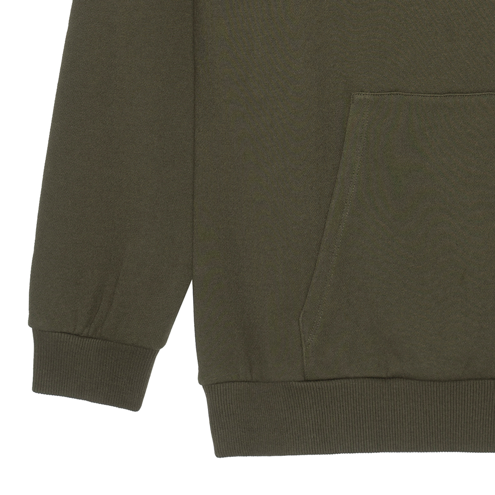 Details for (W) 셀린 FW22 여성 로고 프린트 크루넥 스웨트셔츠 딥 카키. 2Y423670Q-02DO