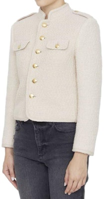 (W) CELINE FW23 米色單排扣休閒長袖外套。 2V99P764L-03AB Details for (W) CELINE FW23 米色單排扣休閒長袖外套。 2V99P764L-03AB